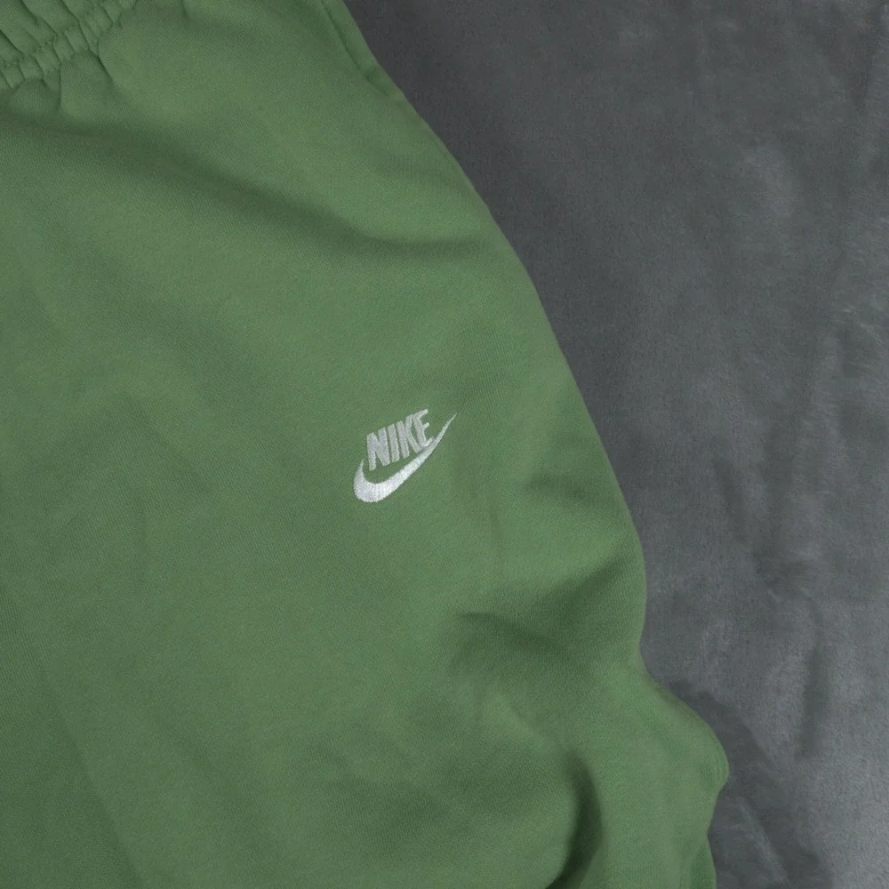 Nike Club Fleece Sweatpants Mens XXL Green Neon BV2671 304 Jogger Tapered Gym